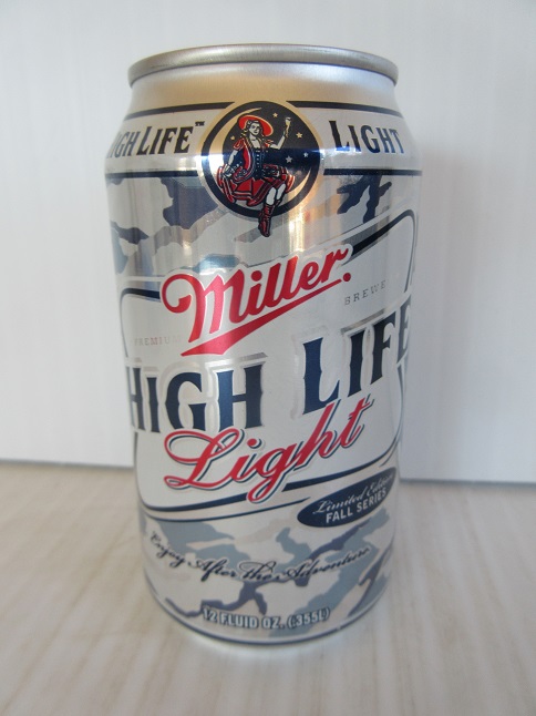 Miller High Life Light - 'Fall Series' - T/O